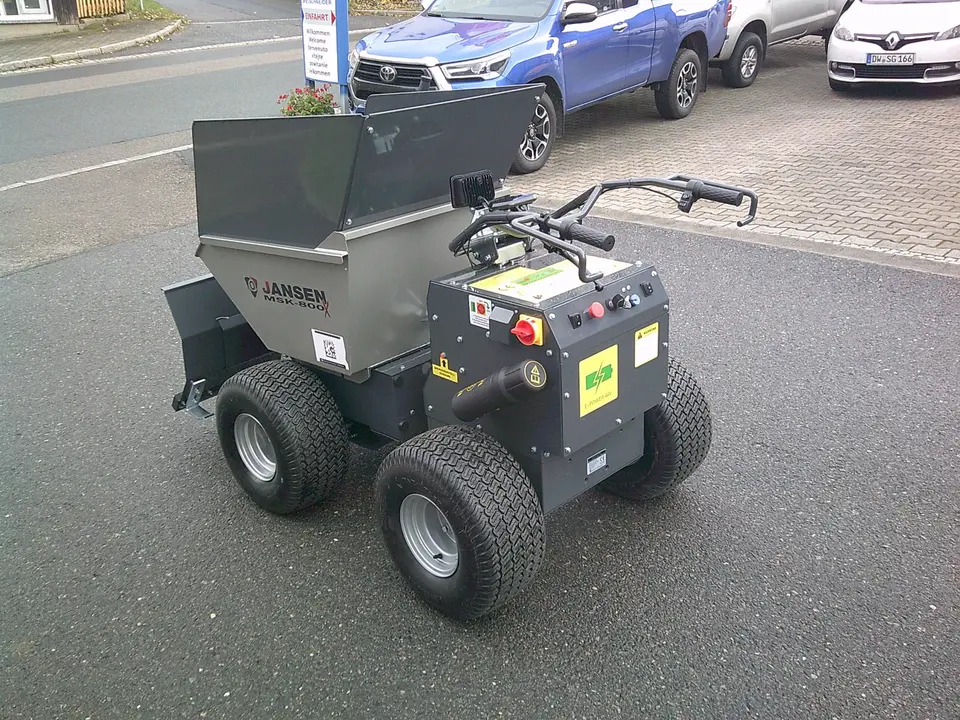 Motorschubkarre Jansen MSK-800X, 800W E-motor, 4x4, ALLRAD