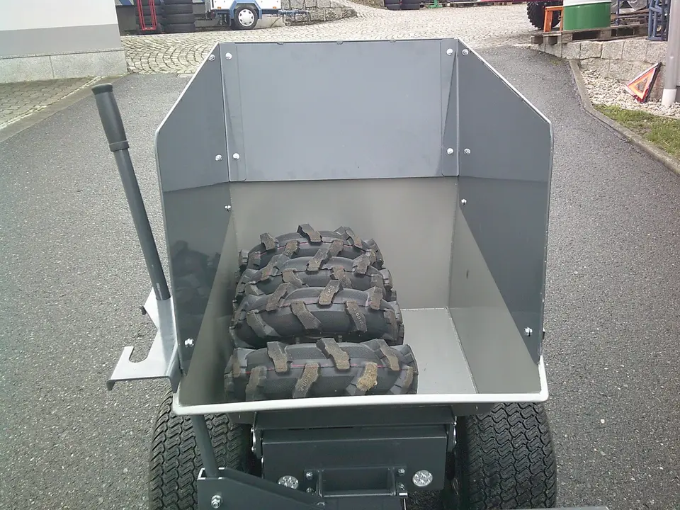 Motorschubkarre Jansen MSK-800X, 800W E-motor, 4x4, ALLRAD
