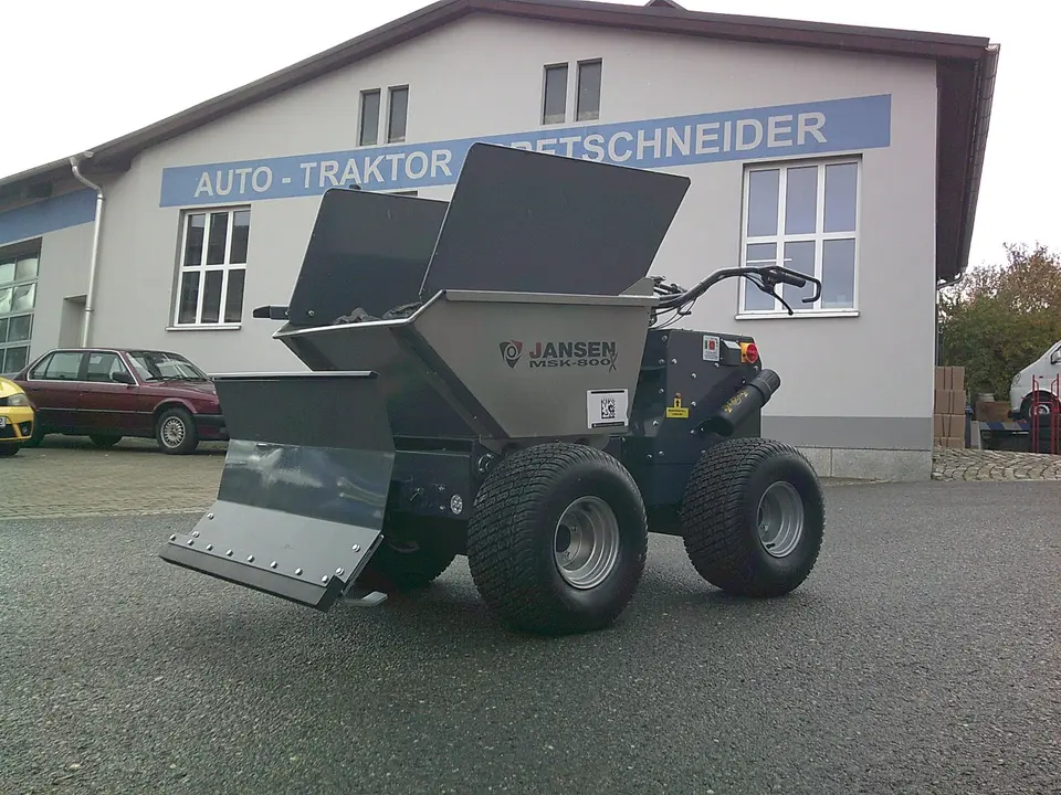 Motorschubkarre Jansen MSK-800X, 800W E-motor, 4x4, ALLRAD
