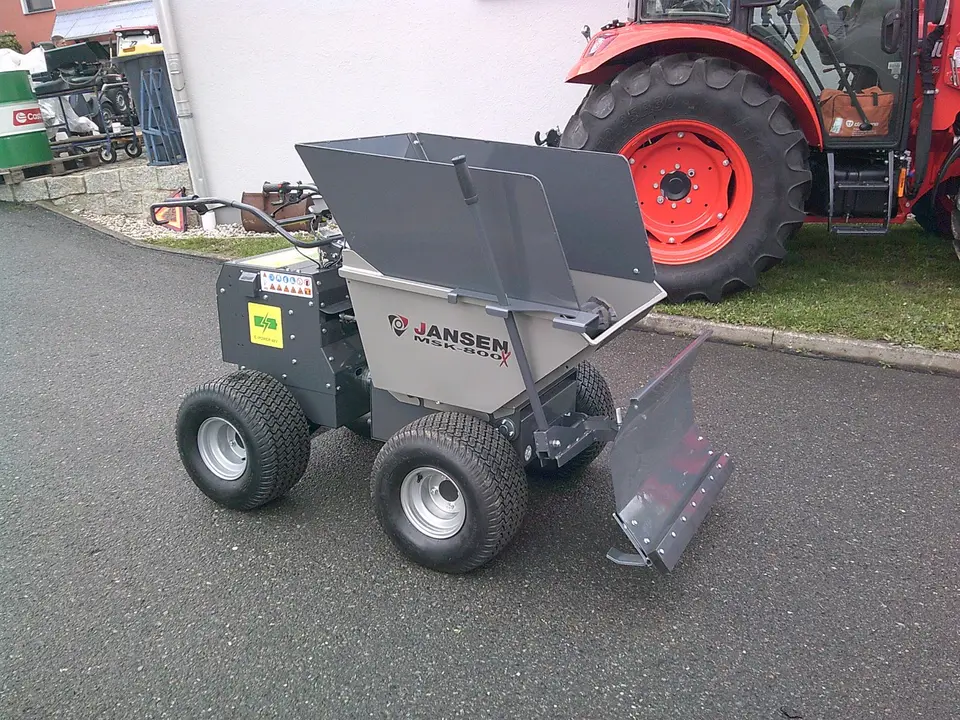Motorschubkarre Jansen MSK-800X, 800W E-motor, 4x4, ALLRAD