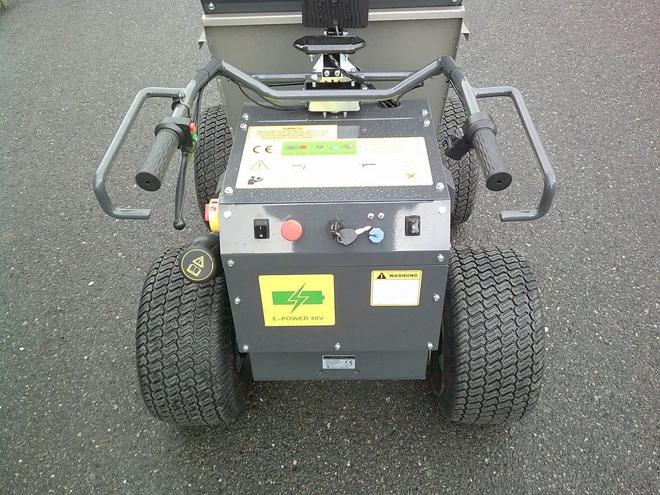 Motorschubkarre Jansen MSK-800X, 800W E-motor, 4x4, ALLRAD