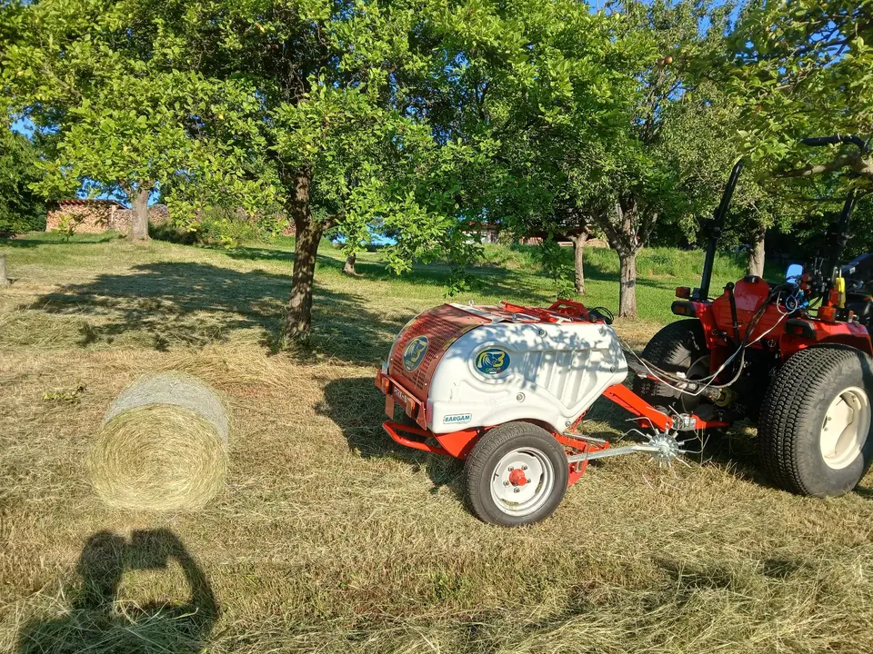 Rundballenpresse BARGAM MRX 60 WOLAGRI Vorführmaschine
