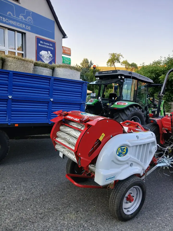 Rundballenpresse BARGAM MRX 60 WOLAGRI Vorführmaschine