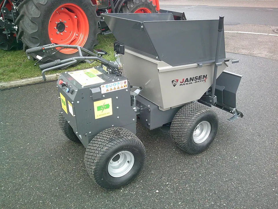 Motorschubkarre Jansen MSK-800X, 800W E-motor, 4x4, ALLRAD
