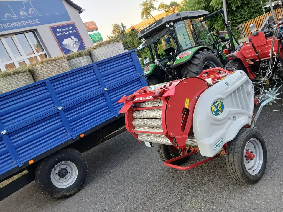 Rundballenpresse BARGAM MRX 60 WOLAGRI Vorführmaschine