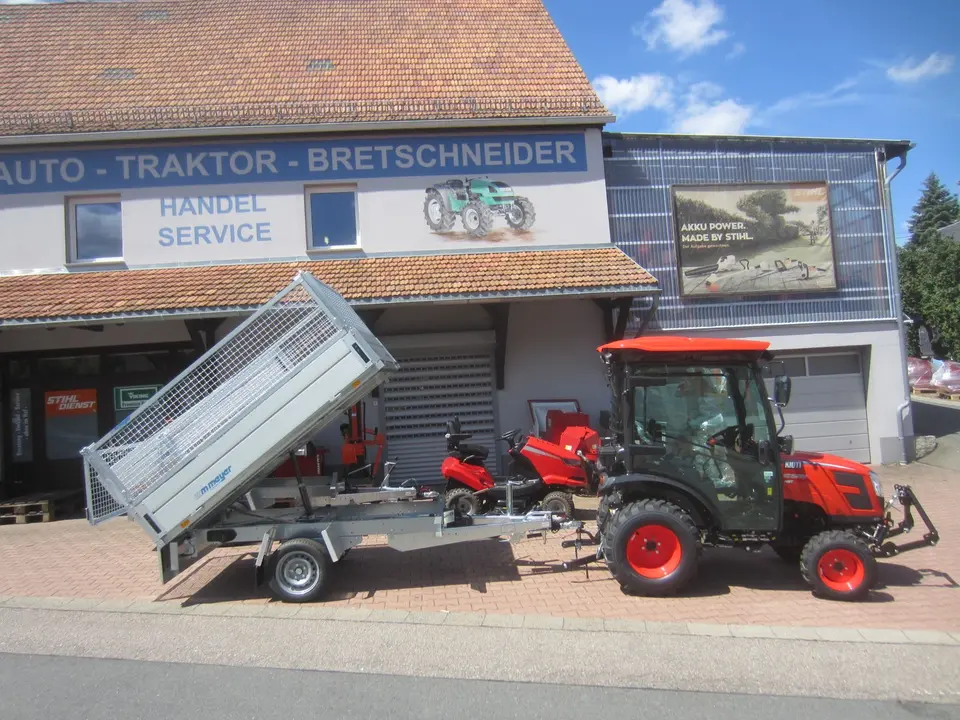 PKW Kipp Anhänger MEYER HLNK 1523/141 13" Kipper Hochlader NEU