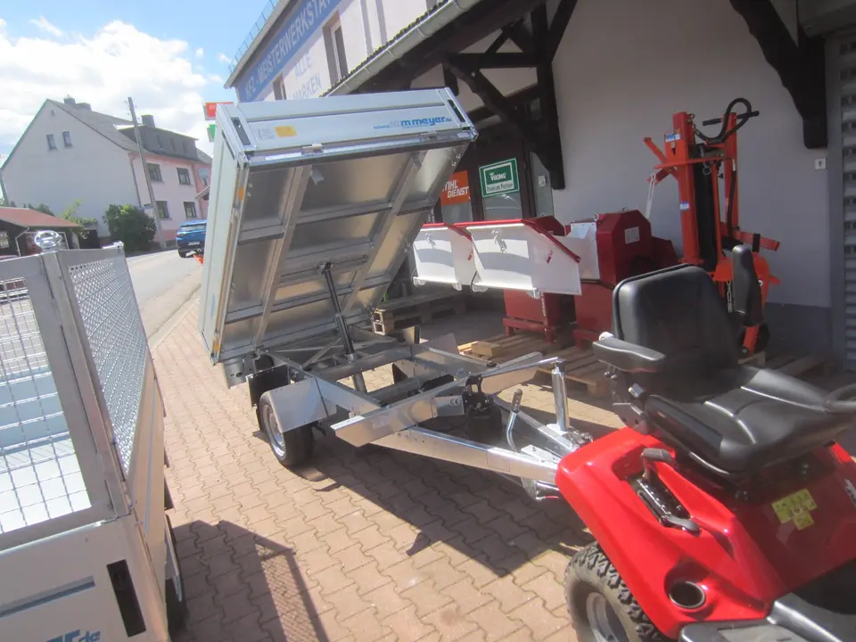 PKW Kipp Anhänger MEYER HLNK 1523/141 13" Kipper Hochlader NEU