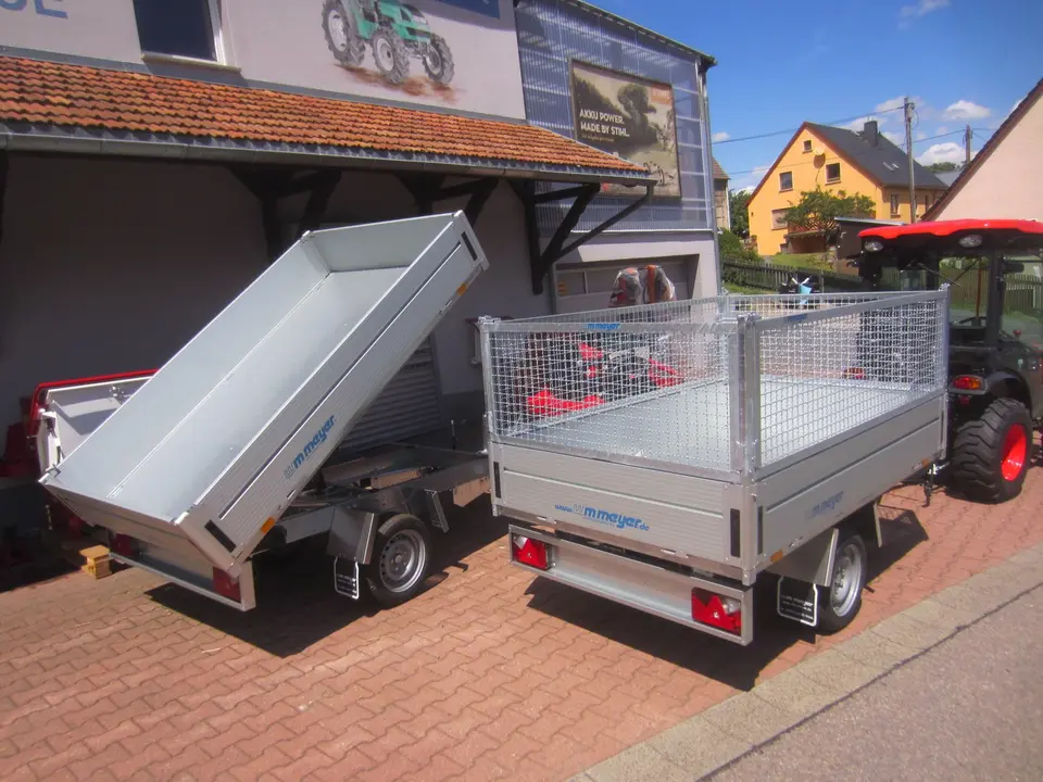 PKW Kipp Anhänger MEYER HLNK 1523/141 13" Kipper Hochlader NEU