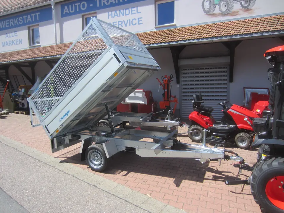 PKW Kipp Anhänger MEYER HLNK 1523/141 13" Kipper Hochlader NEU